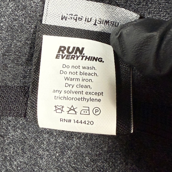 Athletic Propulsion Labs Pants Womens Large Charcoal Perfect Wool Trouser NWT - Picture 14 of 14